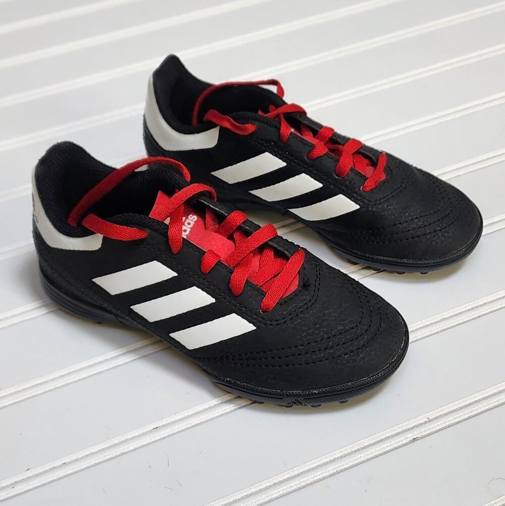 Adidas Kids Goletto 6 Soccer Turf Shoes Size 12 Kids Black